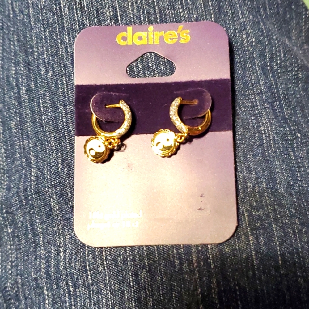 Clarie's 18kt gold plated womens teens